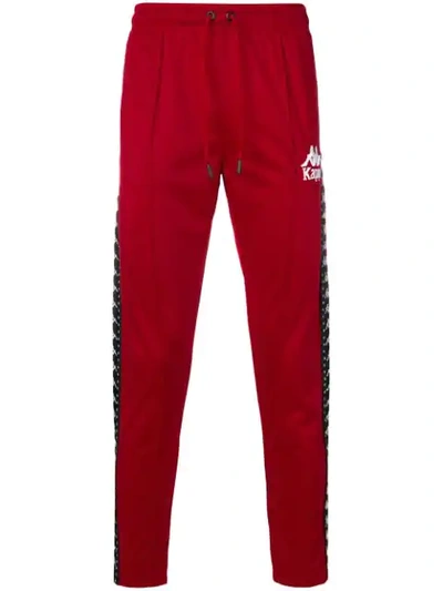 Kappa Tracksuit Trousers In Red | ModeSens