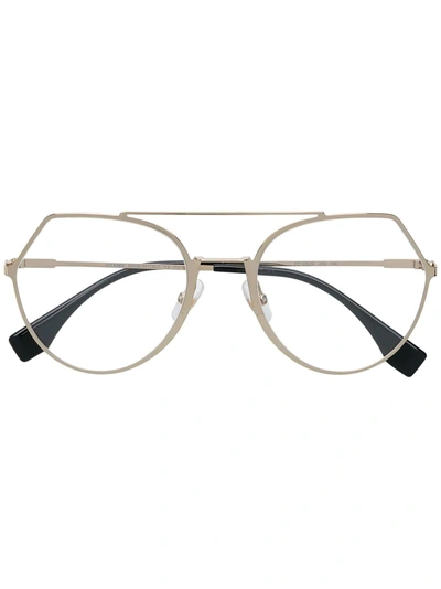 Fendi Eyewear Ff0329 Eyeglasses - J5g Gold