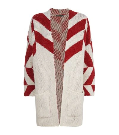 Maje Milady Cable Knit Cardigan | ModeSens