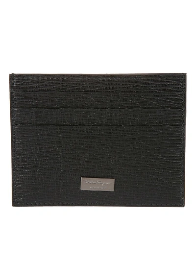 Ferragamo Classic Cardholder In Black