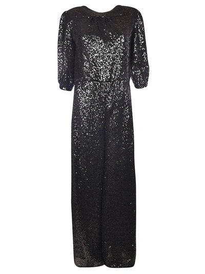 Amen Sequin Embellished Jumpsuit In Black