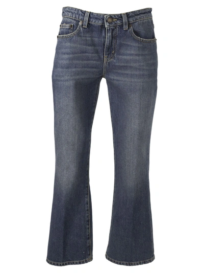 Saint Laurent Jeans In Deep Vintage Blue