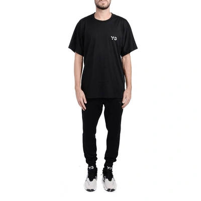 Y-3 Black Trousers In Nero