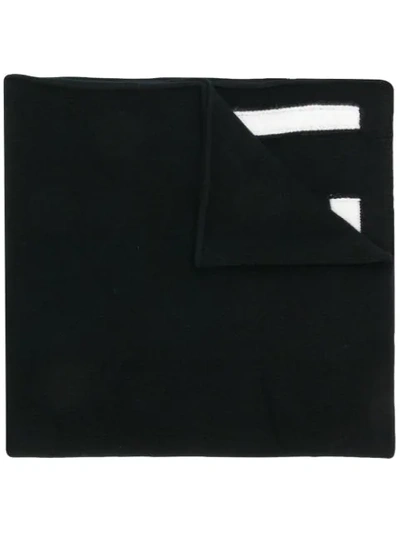 N°21 Branded Scarf In Black