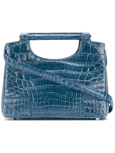 A.n.g.e.l.o. Vintage Cult Colombo Handbag In Blue