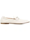 Tod's Loafers In Leather In White