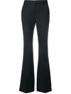 Alexander Mcqueen Classic Flared Trousers - Black