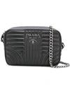 Prada Diagramme Bag - Black