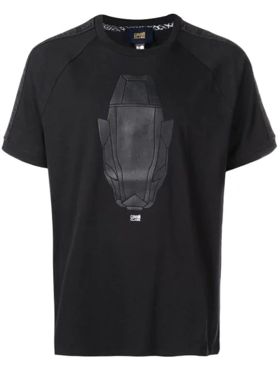 Cavalli Class Graphic Motif T-shirt In Black
