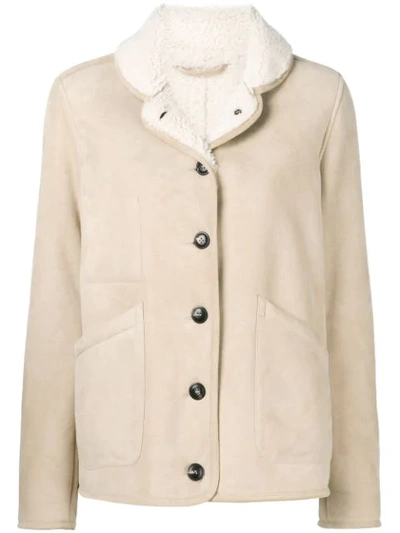 Ymc You Must Create Ymc Brain Ticket Coat - Neutrals