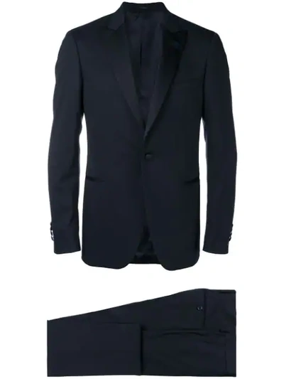 Lardini Dinner Suit In Blue