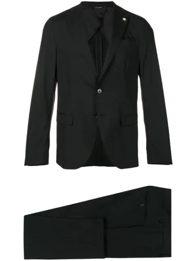 Manuel Ritz Single Breasted Blazer - Black