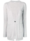 Peserico Basic Cardigan - Grey