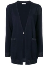 Peserico Basic Cardigan - Blue