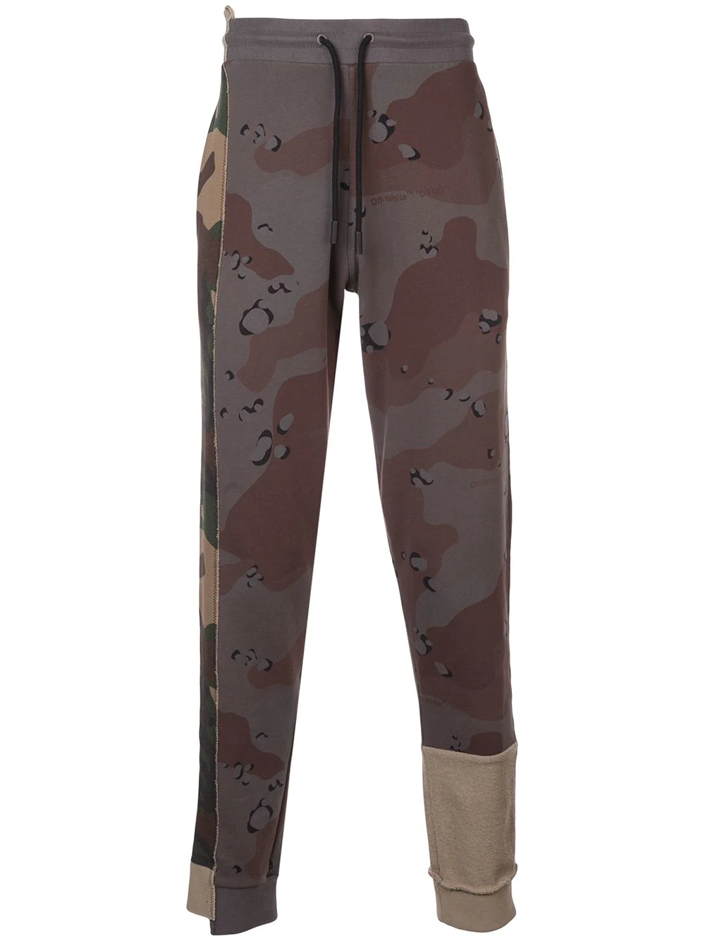 off white camo track pants