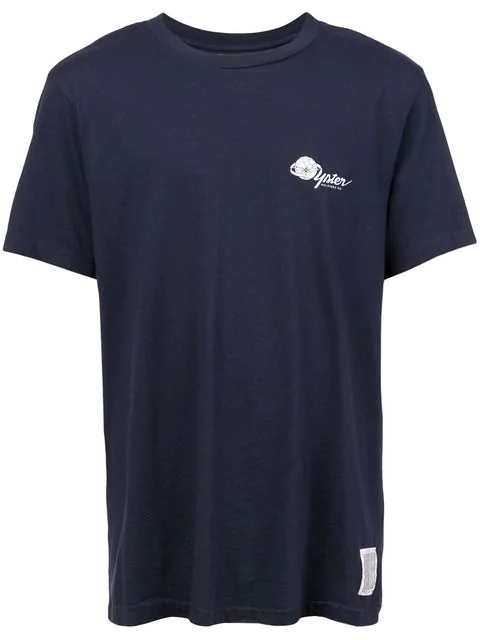 Oyster Holdings Oyster Airlines Cdg T-shirt - Blue | ModeSens
