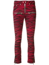 Isabel Marant Étoile Zebra Print Trousers - Red