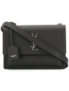 Saint Laurent Sunset Shoulder Bag - Grey