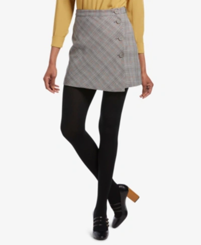 Hue Brushed Sweater Tights In Black