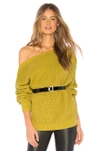 Callahan Jonna Sweater In Olive. In Golden Olive
