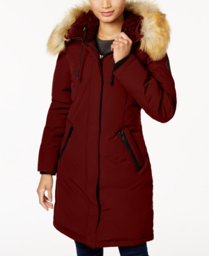 vince camuto hooded parka