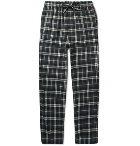 Polo Ralph Lauren Checked Cotton-flannel Pyjama Trousers | ModeSens