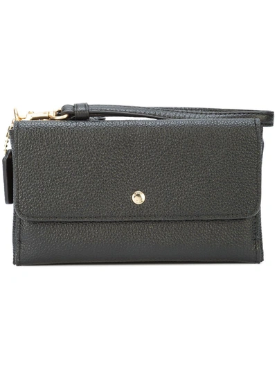 Coach Triple Small Wallet - Black