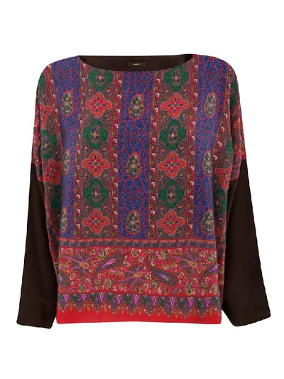 Ibrigu Printed Top In Multicolor