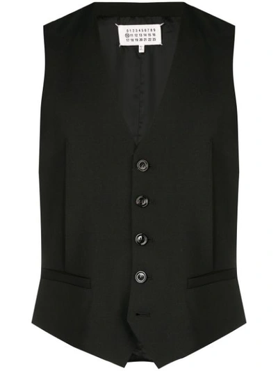 Maison Margiela Tailored Waistcoat - Black