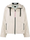 Jw Anderson Hooded Shell Jacket - Nude & Neutrals