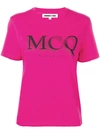 Mcq By Alexander Mcqueen Mcq Alexander Mcqueen Paradise Logo T-shirt - Pink & Purple