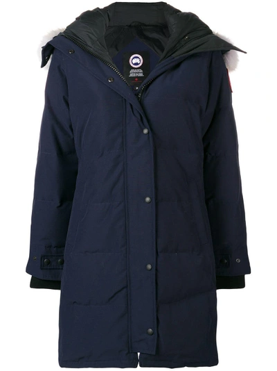 Canada Goose Shelburne Parka Coat - Blue