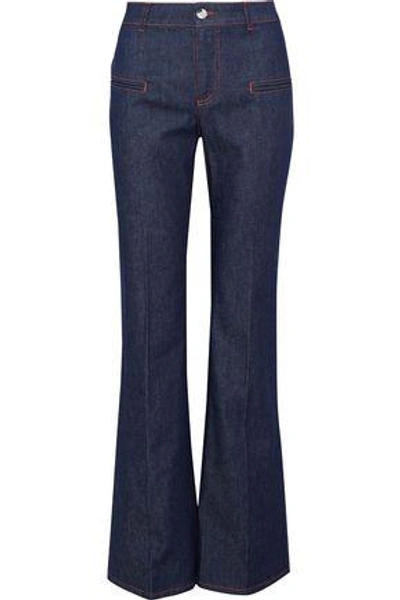 Altuzarra Woman Serge High-rise Flared Jeans Mid Denim