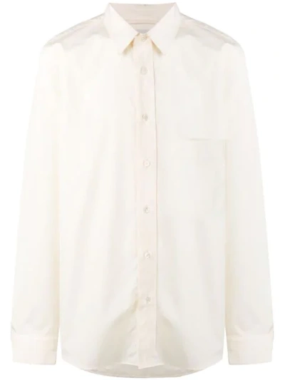 Lemaire Oversized Shirt - White