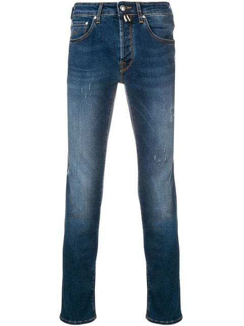 Jacob Cohen Skinny Jeans In Blue | ModeSens