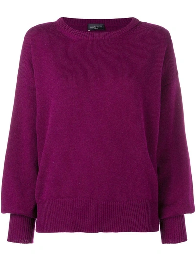 Roberto Collina Cashmere Knit Sweater - Pink & Purple