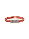 Prada Braided Bracelet In Yellow