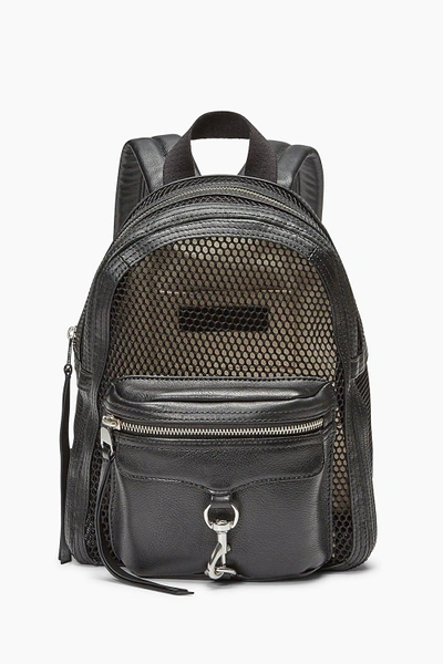 Rebecca Minkoff Net Mini Mab White Leather Backpack Women main image 4