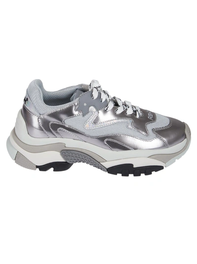 Ash Addict Sneakers In Silver