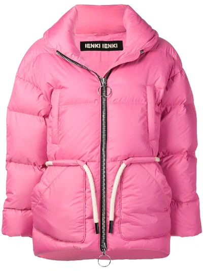 Ienki Ienki Puffer Jacket In Rosa