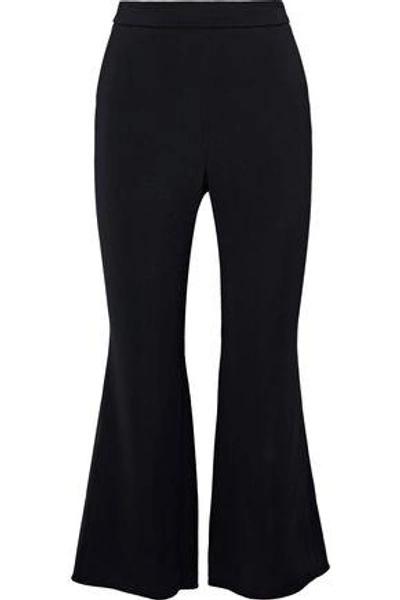 Cushnie Et Ochs Stretch-crepe Kick-flare Pants In Black