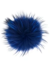 N•peal Detachable Pom In Blue