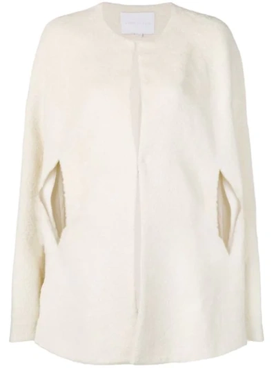 Noon By Noor Crystal Cape - White