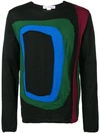 Comme Des Garçons Shirt Cut Out Detail Sweater - Black