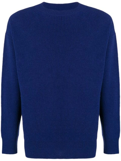 Zucca Mock Neck Sweater - Blue