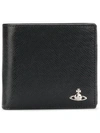 Vivienne Westwood Bi-fold Logo Wallet - Black