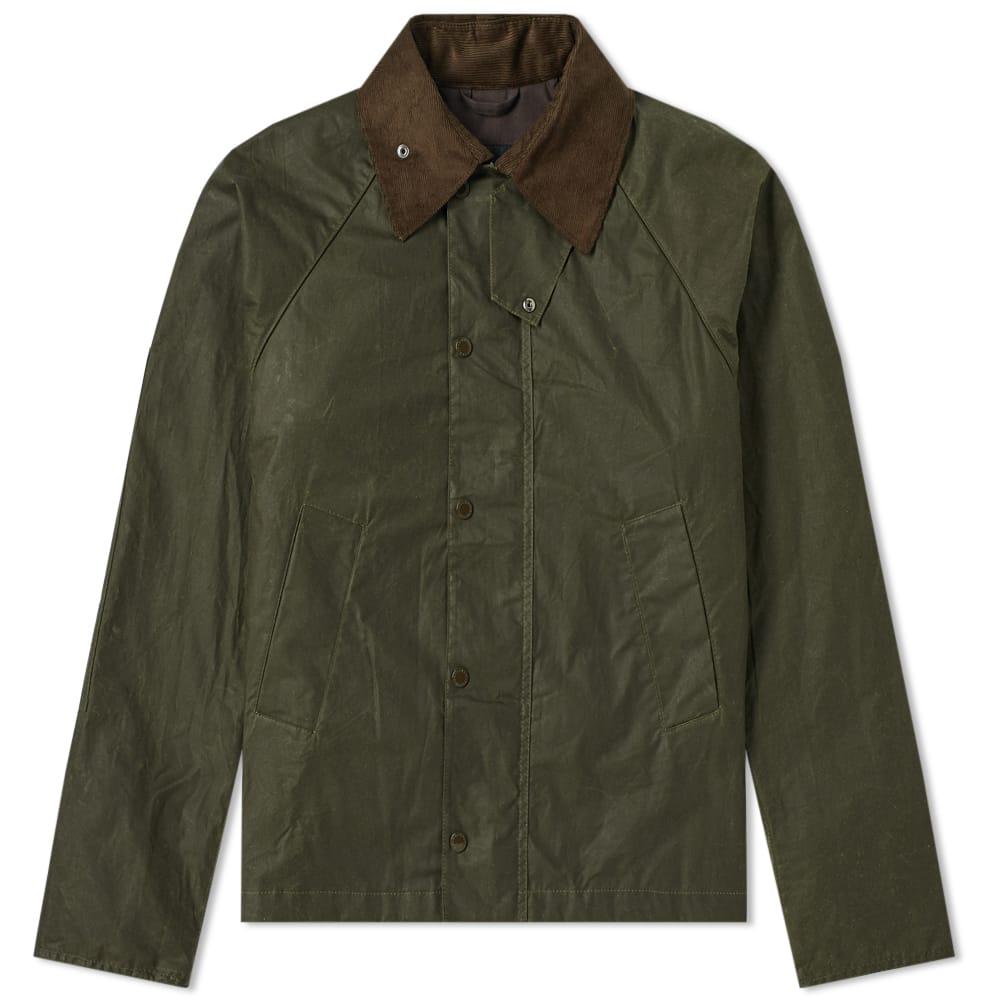 Barbour X Engineered Garments Graham Wax Jacket In Green | ModeSens