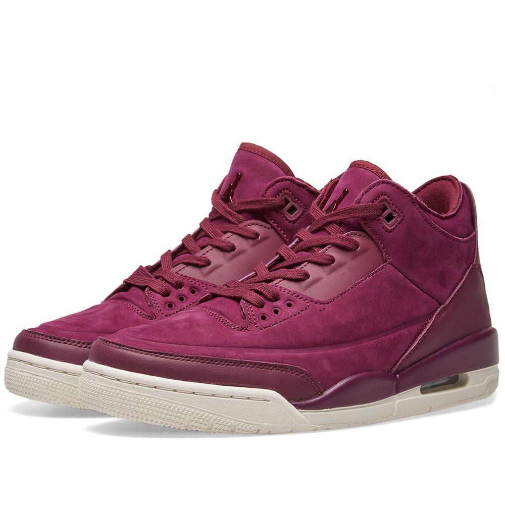 jordan 3 purple and white