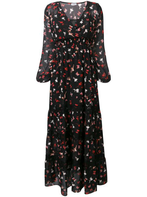Liu Jo Liu Jo Butterfly Print Dress Black Modesens