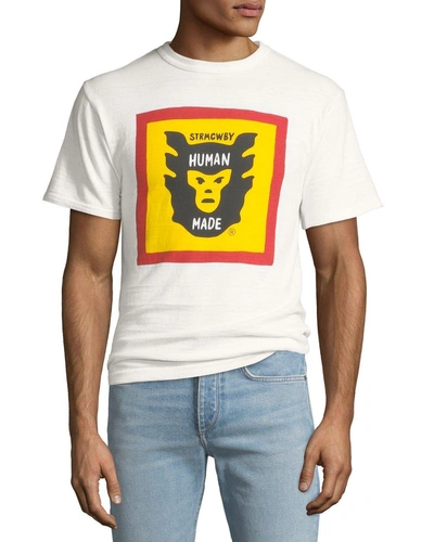 Human Made Men's Logo Graphic T-shirt In White